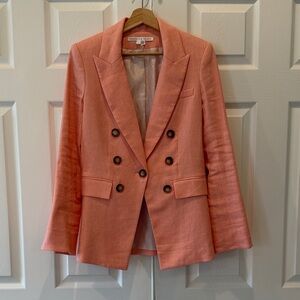 VERONICA BEARD
Gaya Dickey linen-blend blazer